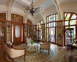 のインスタグラム：「Saturday Quiz: Which is Art Deco? Which is Art Nouveau?Which one do you like? 土曜日のクイズ：どちらがアートデコスタイルでどちらがアートヌーボースタイル？どちらがお好き？ Both pictures from pinterest.com #hawaiiinteriordesign ＃designstyle #quiz #beautifulplace #interiordesign #stylishlife #interiorinspirations #interiorlovers #designideas #designknowledge ＃ハワイインテリアデザイン ＃インテリア好き ＃素敵な空間 ＃デザインアイデア ＃クイズ ＃#デザインスタイル」