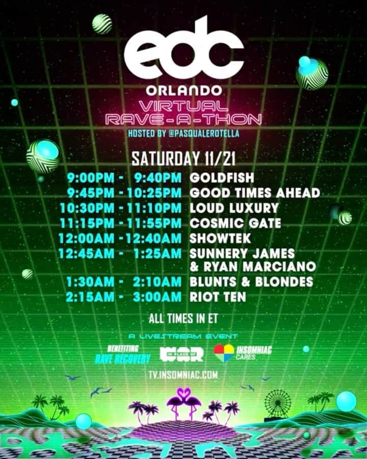 Showtekのインスタグラム：「Tune in Tonight! @edc_orlando   #edc #edm #edmmusic #festivalvibes #housemusic #florida #edmorlando #edmcali #musicfestivals #edmmaniac #edmforlife」