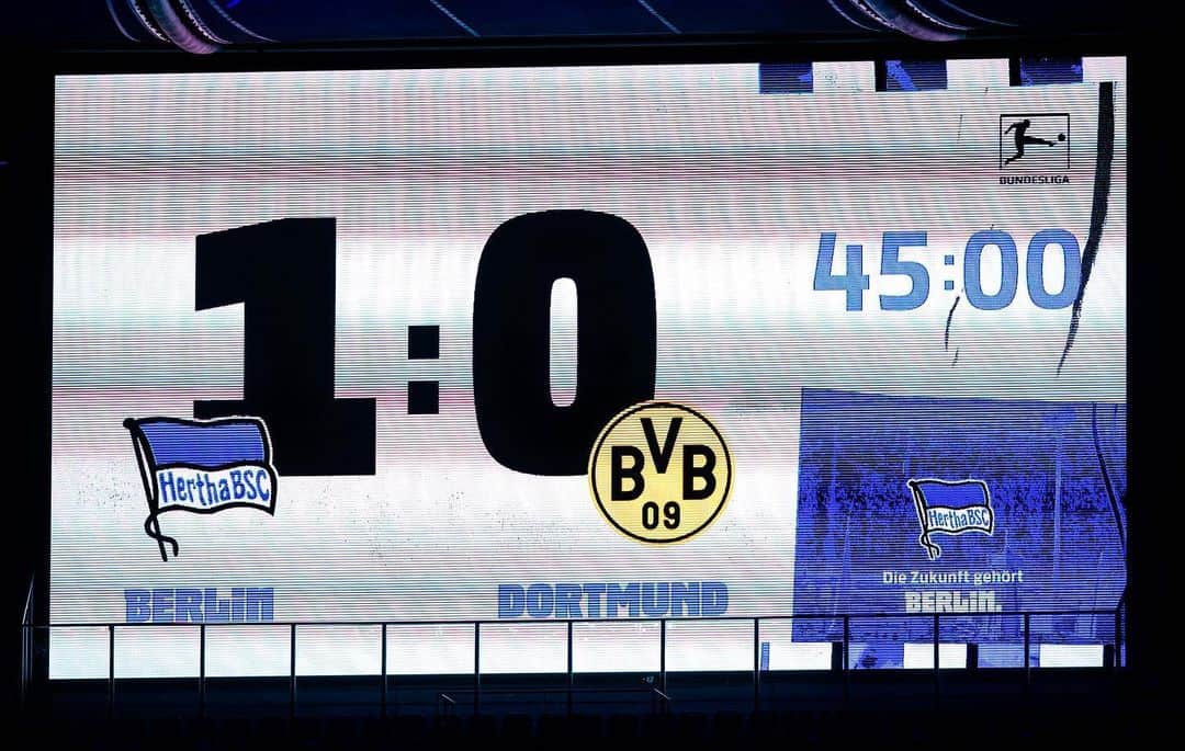ヘルタ・ベルリンのインスタグラム：「Läuft! 🤩🤩 . . #BSCBVB #HaHoHe #herthabsc」