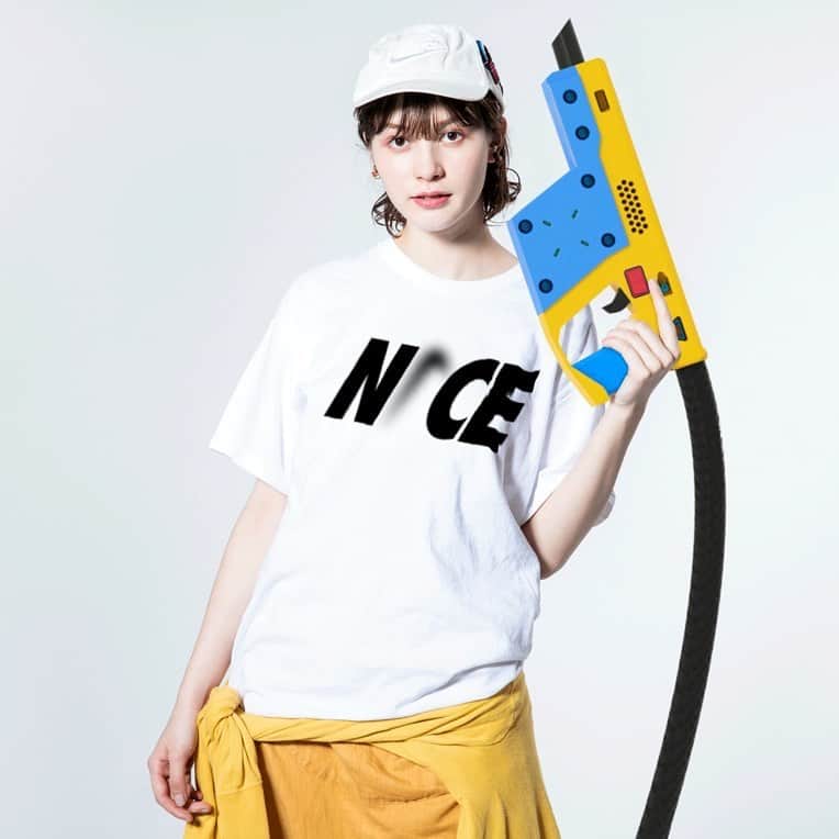 strangetwistのインスタグラム：「NICE！！ NIKE？いやいや、NICE！！  #tシャツ #デザイン #futura」