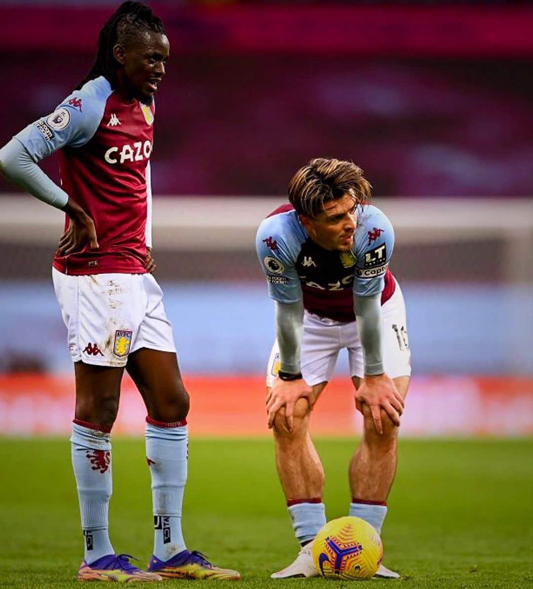 ジャック・グリーリッシュのインスタグラム：「Not quite sure how we’ve came away with nothing from the game. A little rest then on to West Ham next week ⚽️」
