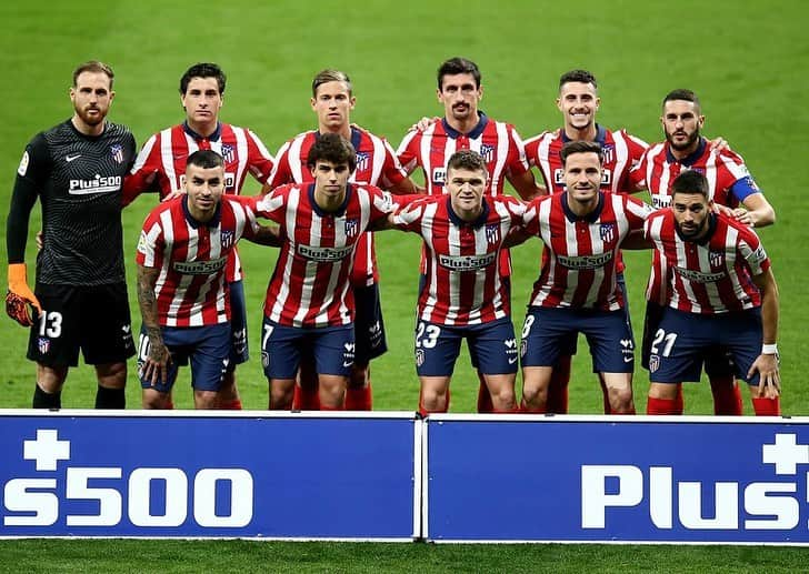 ホセ・マリア・ヒメネスのインスタグラム：「Excelente banda 💪💪💪 Atleti 1-0 Barça. +3 🤙」