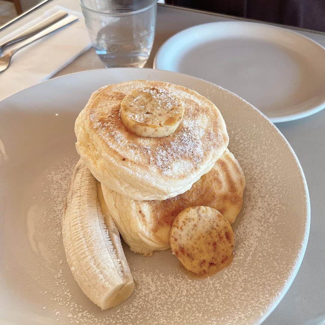 sarimaru(国木田さりまる)のインスタグラム：「リコッタパンケーキは美味🥞」