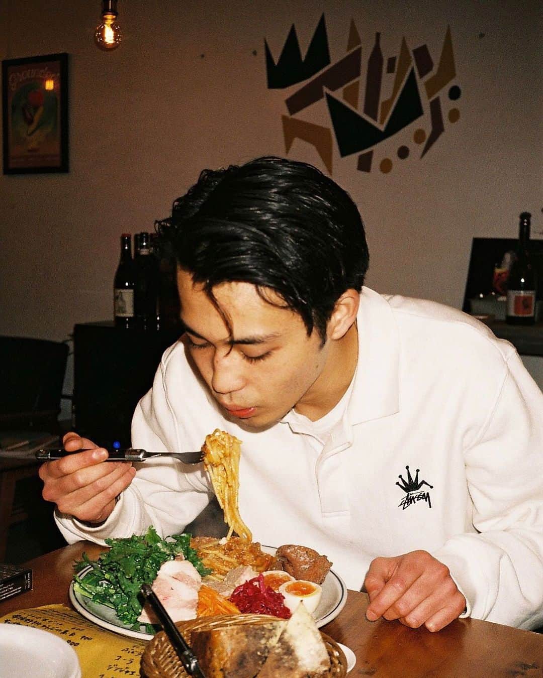 中田圭祐のインスタグラム：「※はねました🍝」