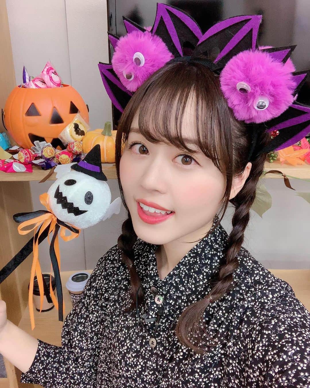日岡なつみのインスタグラム：「🎃👻🍭 季節外れシリーズ①」