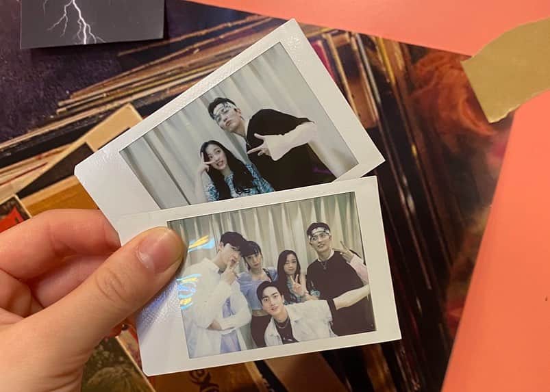 ジンソルのインスタグラム：「가을이 여름이 안녕 #여름아 부탁해」
