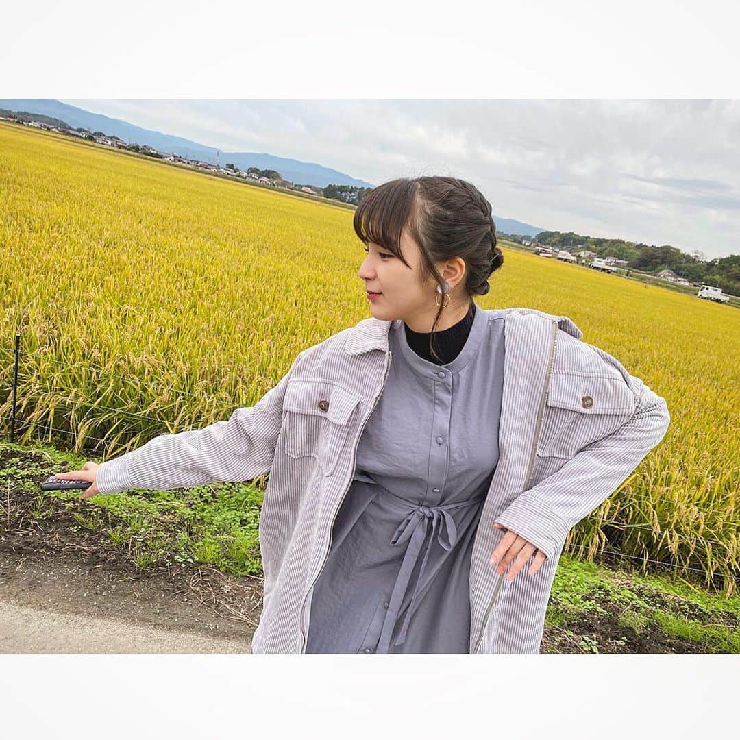 愛来さんのインスタグラム写真 - (愛来Instagram)「︎︎☁︎︎  浪江町で踊っちゃいましたっ！  Qなんの曲でしょうか🙄」11月22日 18時45分 - amefurasshi_aira_official_