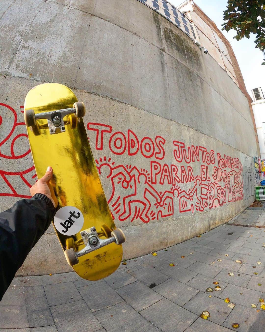 MACBA LIFEさんのインスタグラム写真 - (MACBA LIFEInstagram)「TODOS JUNTOS PODEMOS by @haring_archive   Shoot with the new @gopro 9 black by @alexbraza  #gopro #macbalifegopro #macbalife #goprohero9 #barcelona #skate #skateboarding #keithharing」11月22日 19時25分 - macbalife
