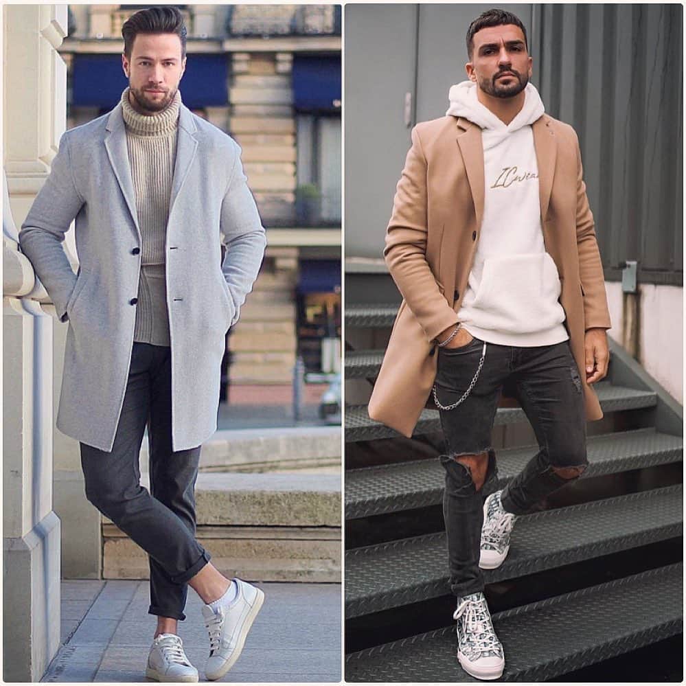 STYLE4GUYSのインスタグラム：「#OOTD📸 Left @ajke_vic , Right @hugomsrodriguez on point 👌. Be sure Follow & Tag us on your photos @Style4Guys / @MenStreetPost ! For your chance to be feature HERE!」