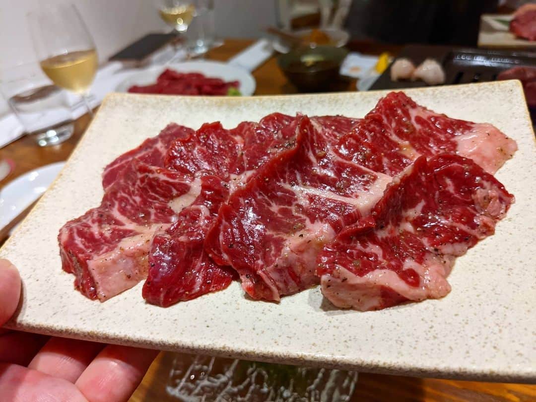 天本正通 さんのインスタグラム写真 - (天本正通 Instagram)「マリオットホテルから徒歩１０分の焼き肉屋さん😋 ついつい食べ過ぎてしまう美味しさでした！！」11月22日 10時47分 - masamichiamamoto