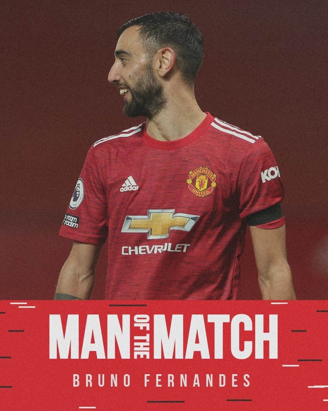 マンチェスター・ユナイテッドさんのインスタグラム写真 - (マンチェスター・ユナイテッドInstagram)「Magnifico 🎩 Matchwinner ⚽ Man of the Match 🎖️ #MUFC #BrunoFernandes」11月22日 11時06分 - manchesterunited