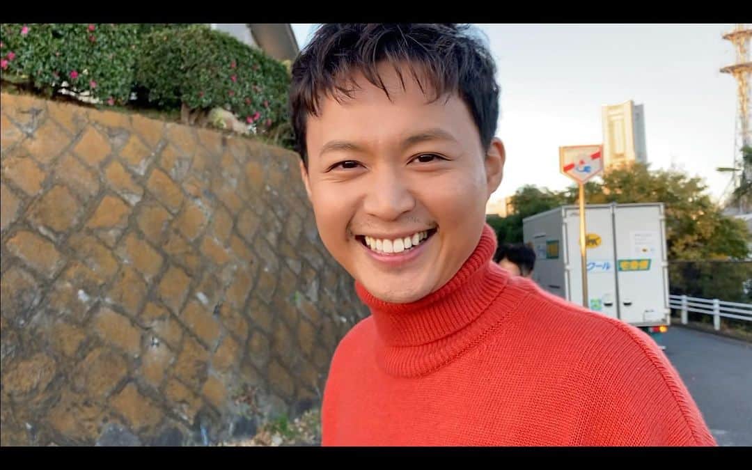 花田優一のインスタグラム：「、 楽しいよ😊  #笑顔が一番 #greenpeacerecords #花田優一 #yuichihanada #大橋仁」