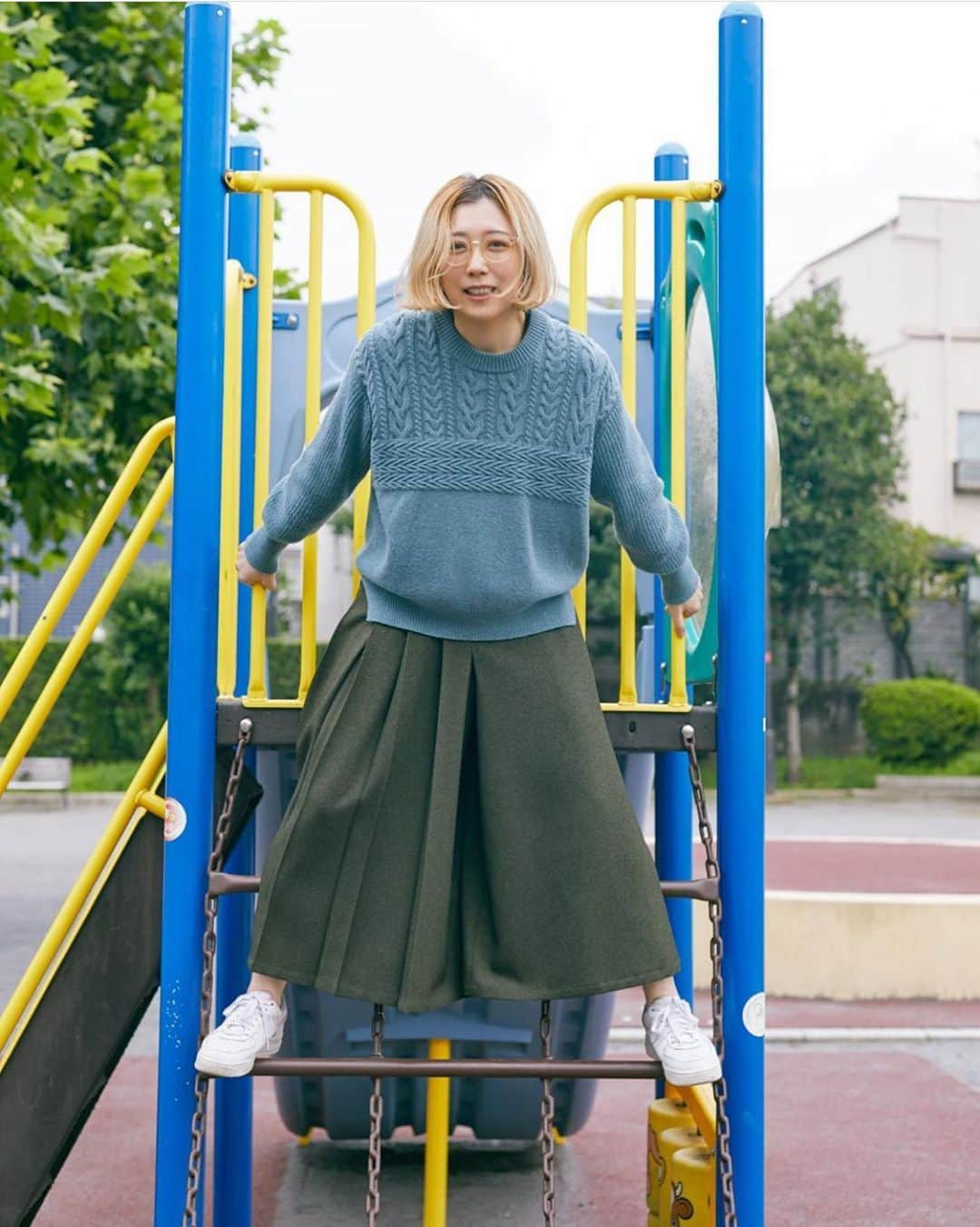 ZUCCa official Instagramさんのインスタグラム写真 - (ZUCCa official InstagramInstagram)「… E-MOOK ZUCCa 2020-2021 PORTRAITS ASSEMBLE 柴田聡子 @batayanworld   – PE SERGE WIDE PANTS ZU03-FF191 –  @zucca_tokyo  #emook #mook #zucca #openmyeyes #autumn #winter #2020 #2021 #aw20 #tokyo #japan #fashion #ootd #宝島社 #ブランドムック #ムック #柴田聡子 #ズッカ #ズッカトウキョウ  #Repost @wataru_kakuta with @get_repost ・・・ ZUCCa 2020-2021 MOOK シンガーソングライター　 柴田聡子さん ポートレート撮影させて頂きました。 ありがとうございました！」11月22日 12時37分 - zucca_official