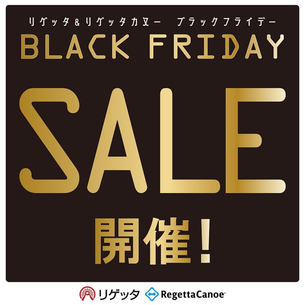 のインスタグラム：「こんにちは！ RegettaCanoe・リゲッタ直営店3店舗(中崎町店・自由が丘・生野本店)では  ブラックフライデーセールを開催中！ 秋冬物の商品をおトクにGET出来るチャンスです！  この機会をお見逃しなく！  #regettacanoe #regetta #regeta #shoes #boots #リゲッタカヌー #ブーツ #シューズ #リゲッタ #生野 #靴 #自由が丘 #中崎町 #ブラックフライデー #blackfriday #セール #SALE」