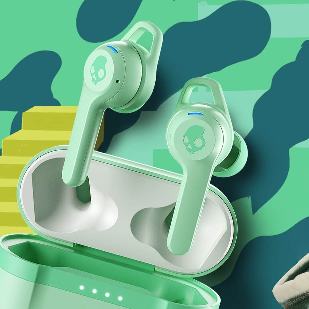 Skullcandy Japanさんのインスタグラム写真 - (Skullcandy JapanInstagram)「Indy Evo Mint💚  前作のIndyから大幅に進化✨ 快適なフィット感や小型化に成功💀  Indy Evoについて ・落としても探せる「Tile™」機能搭載﻿ ・最大30時間再生可能 ・急速充電対応 ・IP55等級の防水・耐汗・防塵機能﻿ ・左右単体での使用も可能 ・通話、選曲、音量コントロール(左右両方)﻿ ・3つのEQモード(音楽・映画・ポッドキャスト) ・アンビエントモード ・「Skullcandy App」に対応  #FeelSkullcandy #スカルキャンディー」11月22日 17時24分 - skullcandyjapan