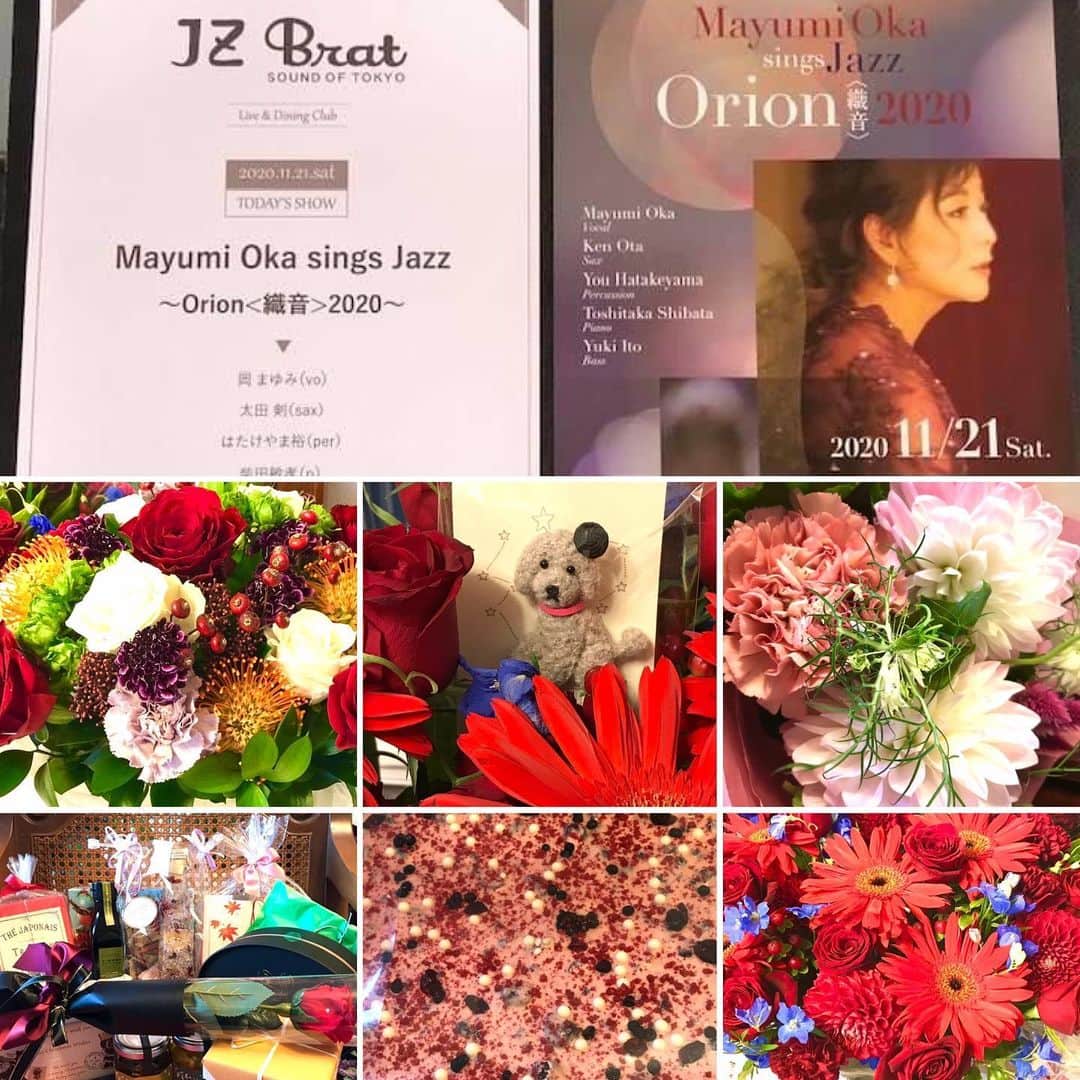 岡まゆみのインスタグラム：「Mayumi Oka sings Jazz ~Orion2020~昨日2ステージ終了しました。お出かけくださった皆様、本当に本当にありがとうございました。配信をリアルタイムで見てくださった皆様ありがとうございました。 まもなくアーカイブでご覧になれます。チケットお申し込みこれからの方はこちらです💁‍♀️ https://twitcasting.tv/c:liveconnection/shopcart/36531 #Orion#JZ Brat #Jazz#アーカイブ#LIVE配信」