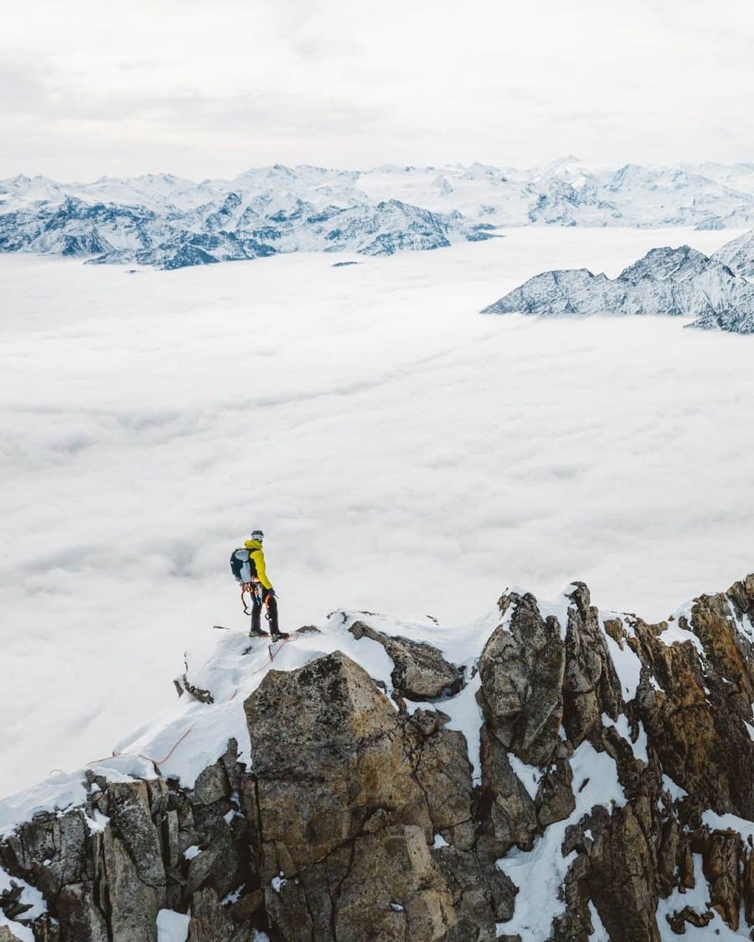 ミレーのインスタグラム：「Above this world.  📷 @mathis_dumas   #MilletRiseUp」