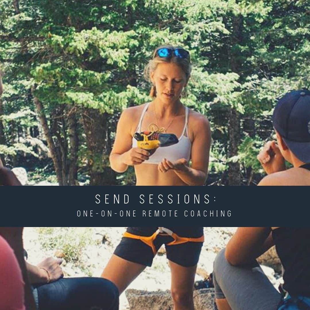 チェルシー・ルーズのインスタグラム：「SEND SESSIONS!!! This is my 10-week remote one-on-one coaching program that is 100% customized to you AND I’M SO AMPED!!!   Why am I amped? Because nothing gives me as much joy as sharing my knowledge and experience with you all - so that YOU can reach your climbing goals and escape from your plateau.   There are so many coaches available to you at this moment in time - so why me?!   ⭐ My Bachelor's degree is in Integrative Physiology with an emphasis on Exercise Physiology from the University of Colorado - I HAVE A SCIENCE BACKGROUND IN THIS STUFF!  ⭐ I’ve been coaching climbers, in person, for 17 years!! I was the FIRST FEMALE US TEAM COACH and held that role for 4 years. My experience runs deep with both youth and adults, but SEND SESSIONS is specifically for women, cis and non-cis, 18+ years old.  ⭐ I’m STILL striving for my own personal goals within climbing - I’m in it right with ya testing out drills, exercises, etc before I hand it off to you.  ⭐ I have been climbing consistently for 22.5 yearsI have onsights of 5.13c, redpoints up to 5.14b and V11 and Championship titles under my belt … this equals a ton of knowledge that I can pass off to you.  ⭐ I am studying to be a Certified Strength and Conditioning coach so that I bring even more knowledge straight to you.  ⭐ My strengths as a coach really excel at helping improve your climbing specific skills (think technique...this is also my FAVORITE!), as well as working on your overall performance, too. These programs will have three main elements → skills, strength and mindset and the ratios of these elements will vary with each person.   I only have a limited number of spots available for this program AND the financial commitment to this program is at the lowest it will ever be offered. So, if you’re ready to have more direction in your training, get off your plateau, sharpen up your skills and develop more strength, then this program is definitely for you and you won’t want to miss this opportunity. I know I can’t wait to begin working with you!   Due to limited number of spots available, I have created an application for you to fill out if interested. You can access this through the link in my bio 🧡」