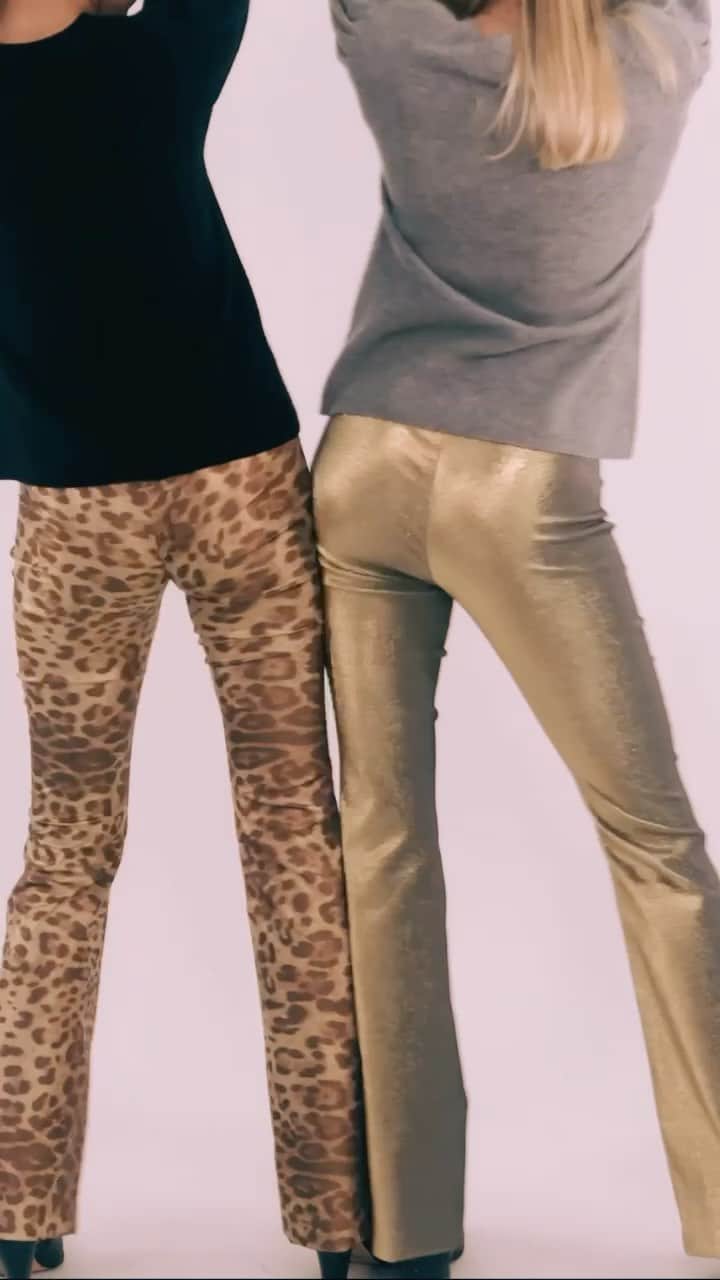 ニコールミラーのインスタグラム：「Holiday stretch pants just in time for Thanksgiving week! 👖More colors coming soon! @_alienpanda @elle.heb #NicoleMillerHoliday2020」