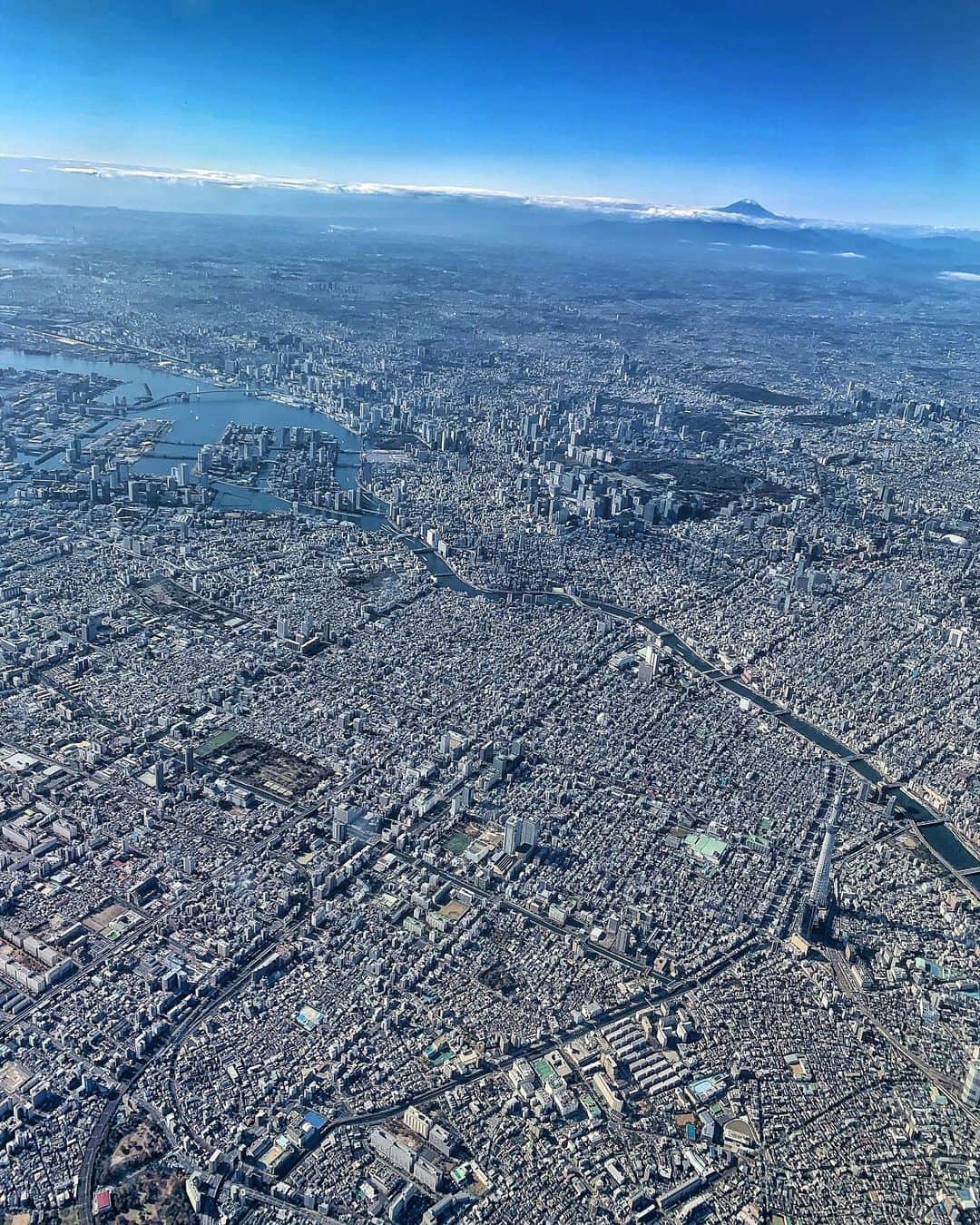 里海のインスタグラム：「✈️東京〜ジャングル🇯🇵🗻🗼」