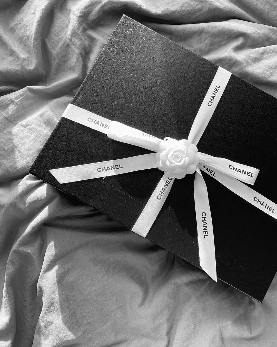 のインスタグラム：「🤍🤍🤍 . . . . . #chanel#thankyou」