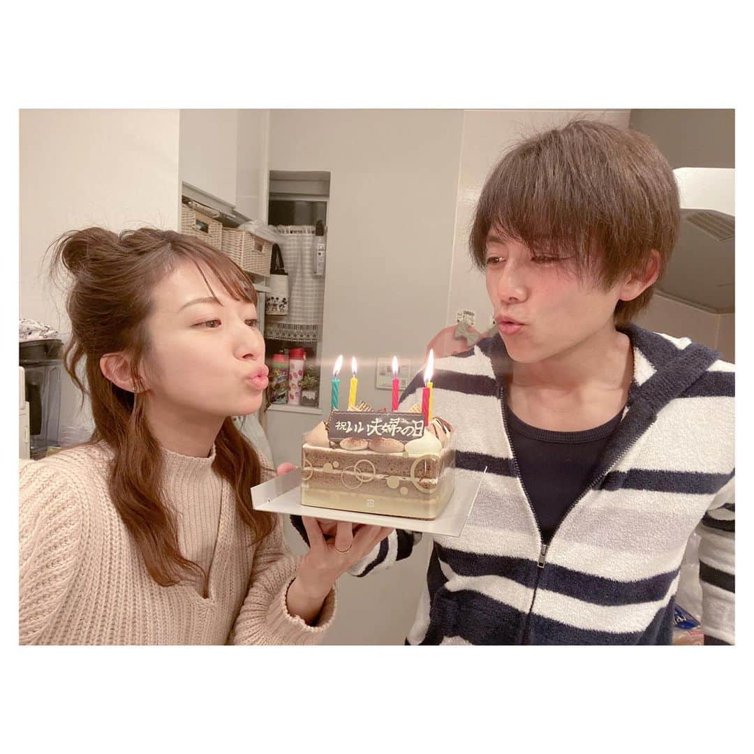 辻希美さんのインスタグラム写真 - (辻希美Instagram)「ケーキ🎂😍💕  #いい夫婦の日 #ケーキ #🎂💕 #これからも宜しくね❤️」11月22日 22時40分 - tsujinozomi_official