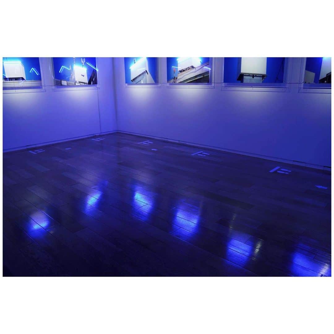 木村華子さんのインスタグラム写真 - (木村華子Instagram)「床に映った青い光が揺らめく鬼火のように見える。  個展３日目の今日もひっきりなしにお客さんが来てくれて嬉しいです。 Soulflexのファンの方、フラッと立ち寄ってくれる方、作品を買っていただいた方、友人知人お仕事関係の方…本当に有難い限りです!!! 明日丸一日在廊したら、一旦大阪に帰ります。  【木村華子個展開催のお知らせ】 "SIGNS FOR [ ]" 11/20-12/3まで 会場:ソニーイメージングギャラリー銀座 11:00〜18:00 会期中無休・入場無料 作家在廊期間11/20-23、11/28-30、12/3  #photography #photo #photographer #photooftheday #art #artofinstagram #contemporaryart #fineart #fineartphotography #blue #neon #neonsign #sony #ginza #instaart #artist #ig_art #sonyimaginggallery #gallery #tokyo #現代アート #アート #銀座 #ソニー #写真 #現代美術 #展示 #個展 #ギャラリー #木村華子」11月22日 22時48分 - hanako_kimura_days