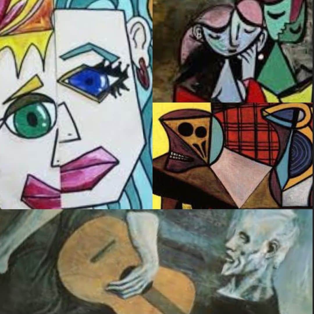 Giovanna Antonelliのインスタグラム：「Arte que amo ....  Picasso, foi um pintor espanhol, escultor, ceramista, cenógrafo, poeta e dramaturgo que passou a maior parte da sua vida adulta na França. Considerado um dos maiores e mais influentes artistas do século XX, é conhecido por ser o co-fundador do cubismo ao lado de Georges Braque, inventor da escultura construída, o co-inventor da colagem e pela variedade de estilos que ajudou a desenvolver e explorar.  #pablopicasso」