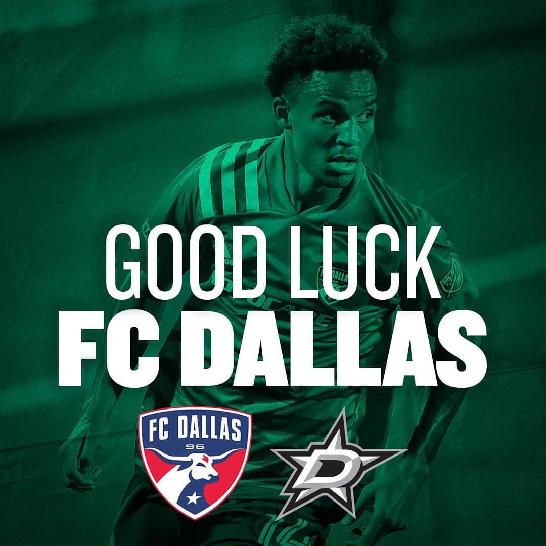 ダラス・スターズさんのインスタグラム写真 - (ダラス・スターズInstagram)「Best of luck to our friends @fcdallas in the #MLSCupPlayoffs 💪」11月23日 0時02分 - dallasstars