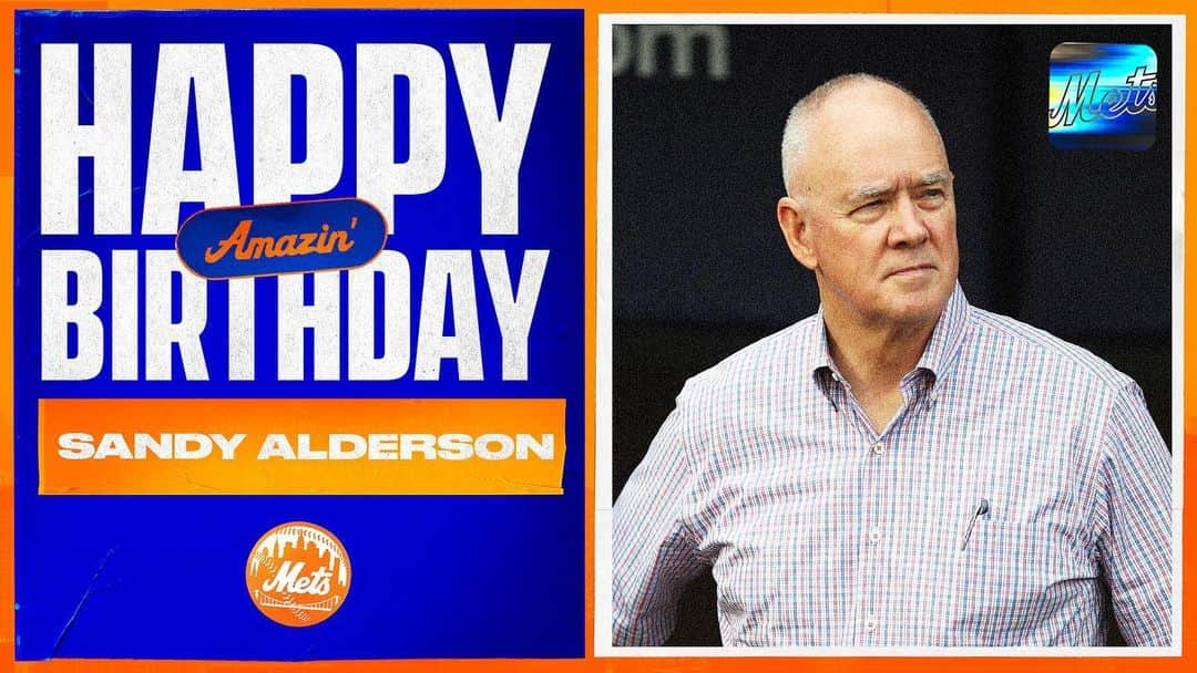 ニューヨーク・メッツさんのインスタグラム写真 - (ニューヨーク・メッツInstagram)「Join us in wishing Sandy Alderson a happy birthday! #HBD #LGM #Mets #SandyAlderson」11月23日 0時14分 - mets