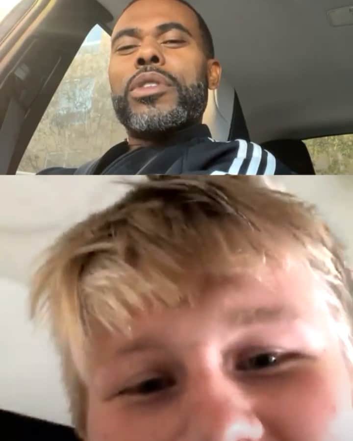 リル・デュヴァルのインスタグラム：「He said he just wanted to flex one time for gram 😂😂😂😂😂😂😂😂😂😂 #blesshisheart」