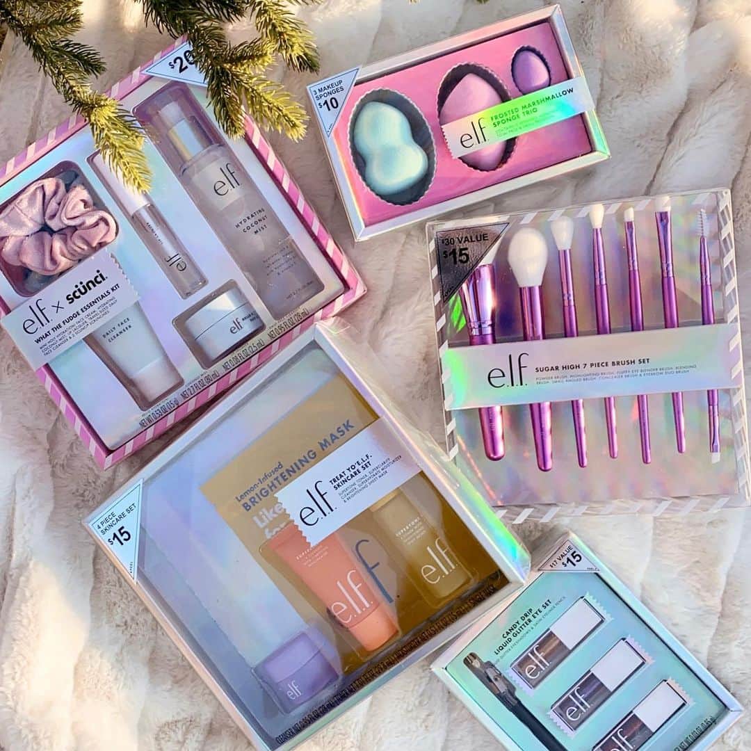 Target Styleのインスタグラム：「Tis the season to treat your e.l.f.! New beauty gifts under $20. ✨」