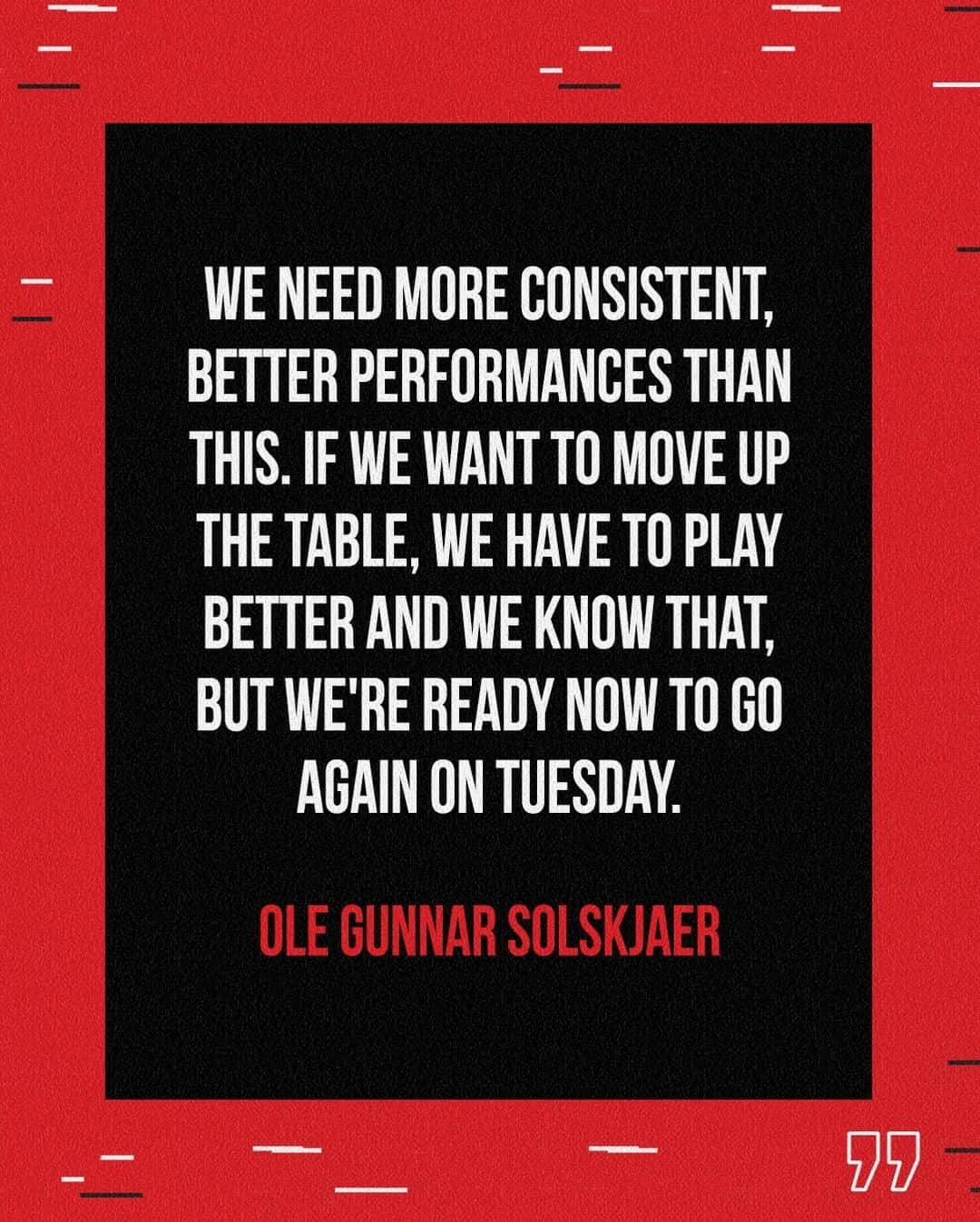 マンチェスター・ユナイテッドさんのインスタグラム写真 - (マンチェスター・ユナイテッドInstagram)「👉 Wise words from the boss 💬 #MUFC #PremierLeague #Solskjaer」11月23日 2時01分 - manchesterunited