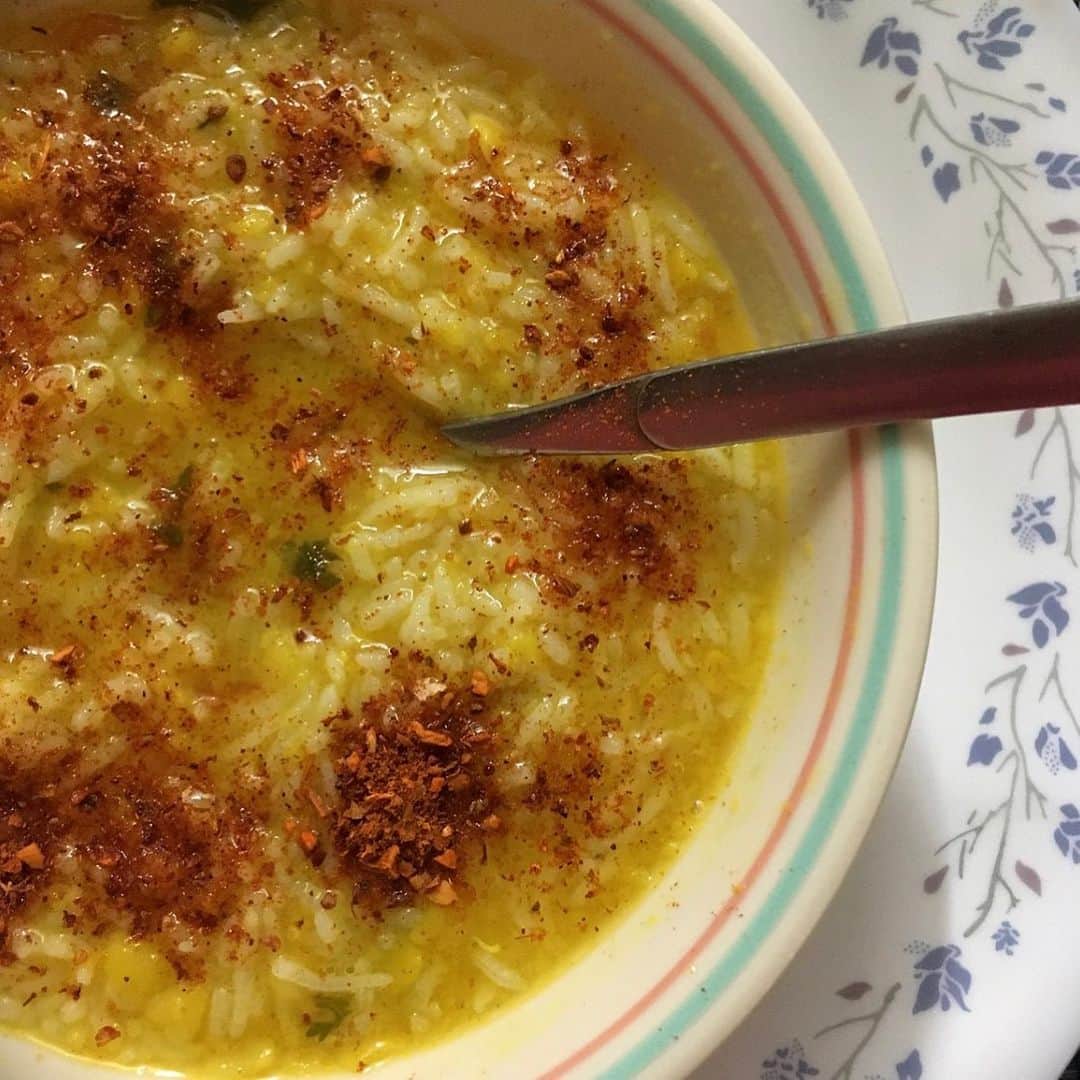 ナイジェラ・ローソンさんのインスタグラム写真 - (ナイジェラ・ローソンInstagram)「Meanwhile, over on @foodim, this soothing picture of Dal Chaval (rice and lentil soup) by @nutsisnitin is #postoftheweek. Am hoping Nitin might give us the recipe! Will keep you posted..」11月23日 2時11分 - nigellalawson