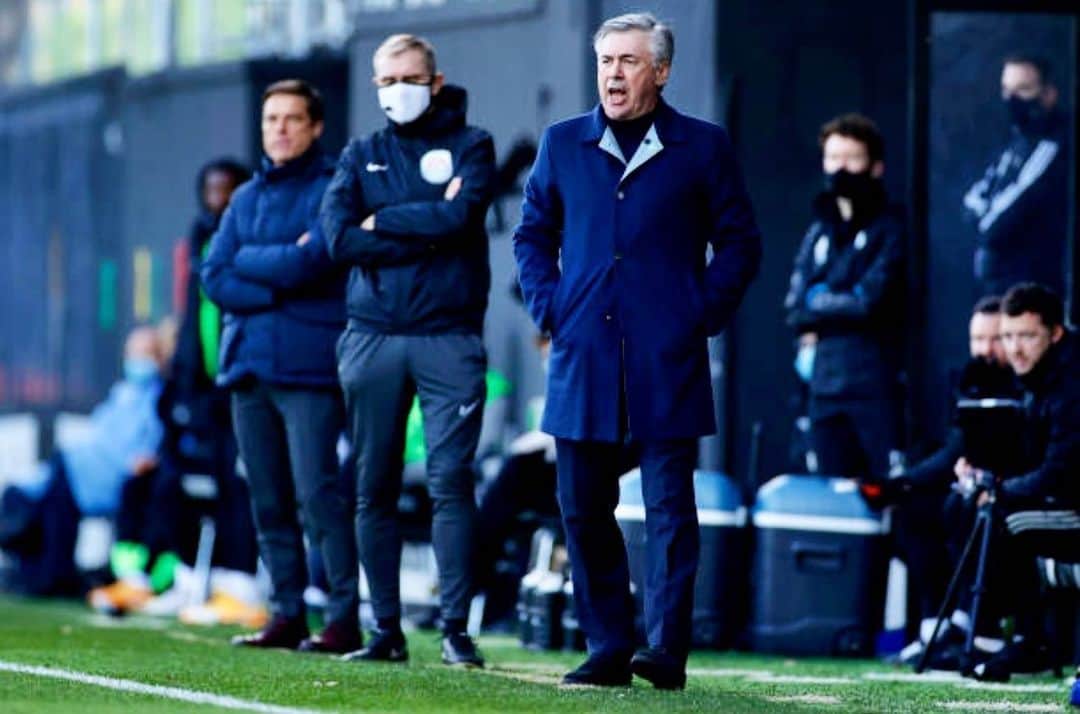 カルロ・アンチェロッティのインスタグラム：「An important victory today to regain our confidence and to continue to grow. #COYB」