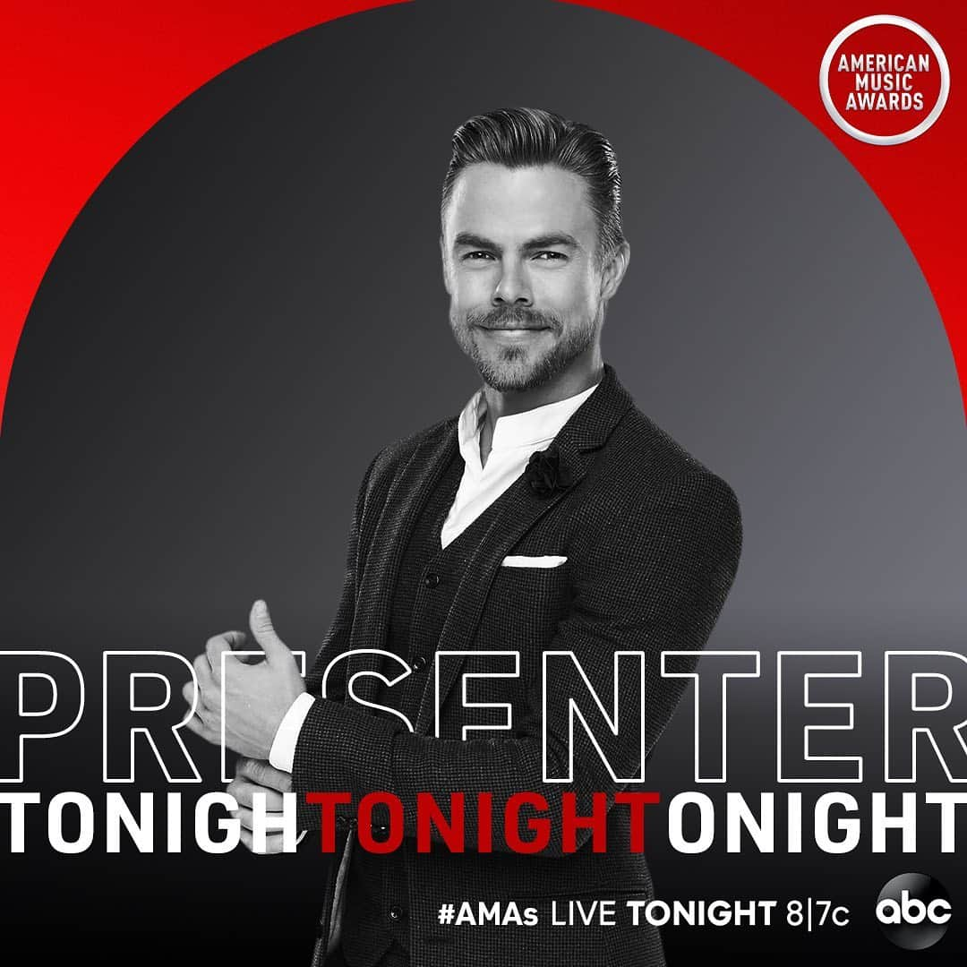 デレク・ハフさんのインスタグラム写真 - (デレク・ハフInstagram)「See yah Tonight @amas」11月23日 5時41分 - derekhough