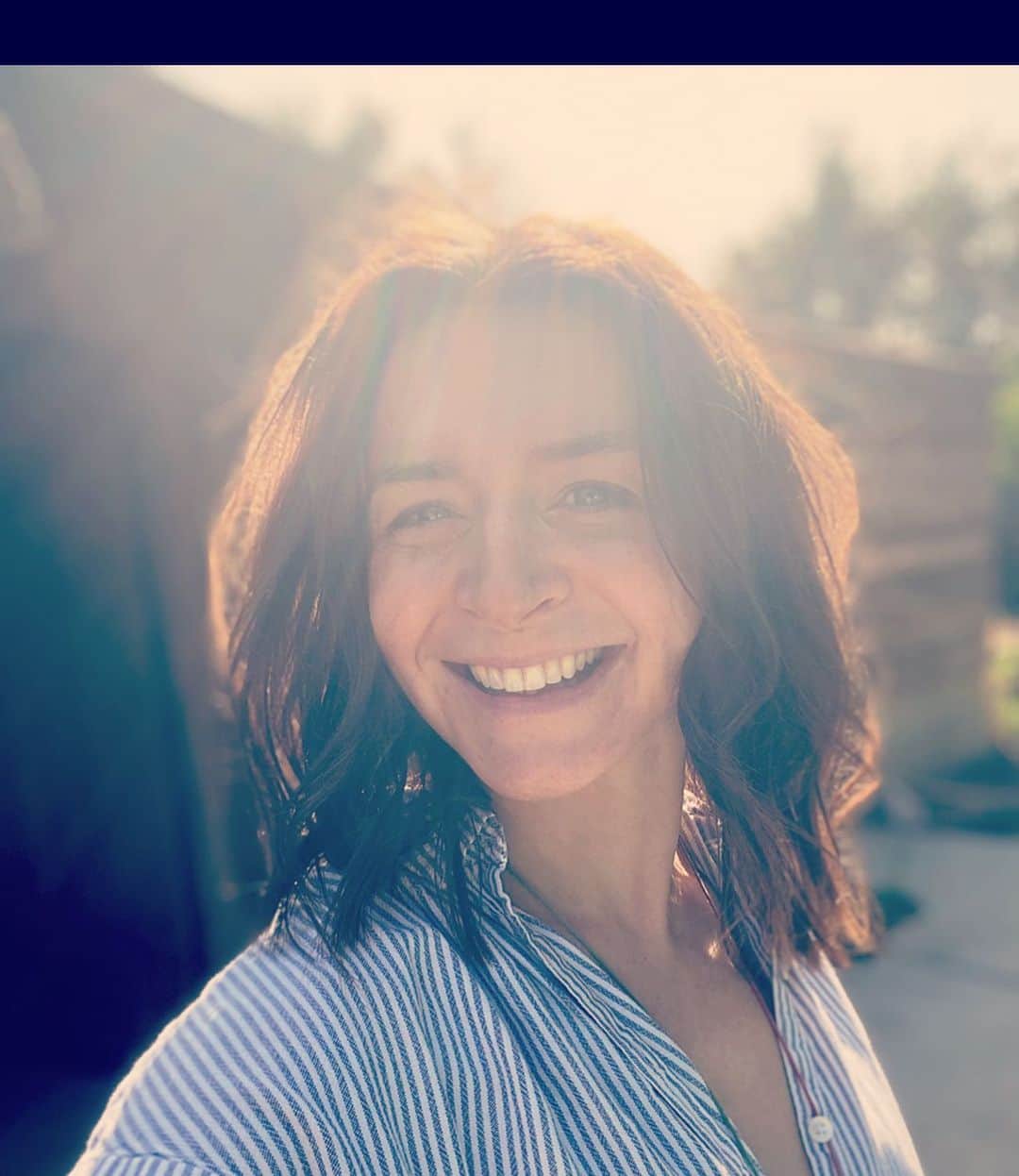 カテリーナ・スコーソンのインスタグラム：「Sunshine on a cloudy day. ⛅️❤️」