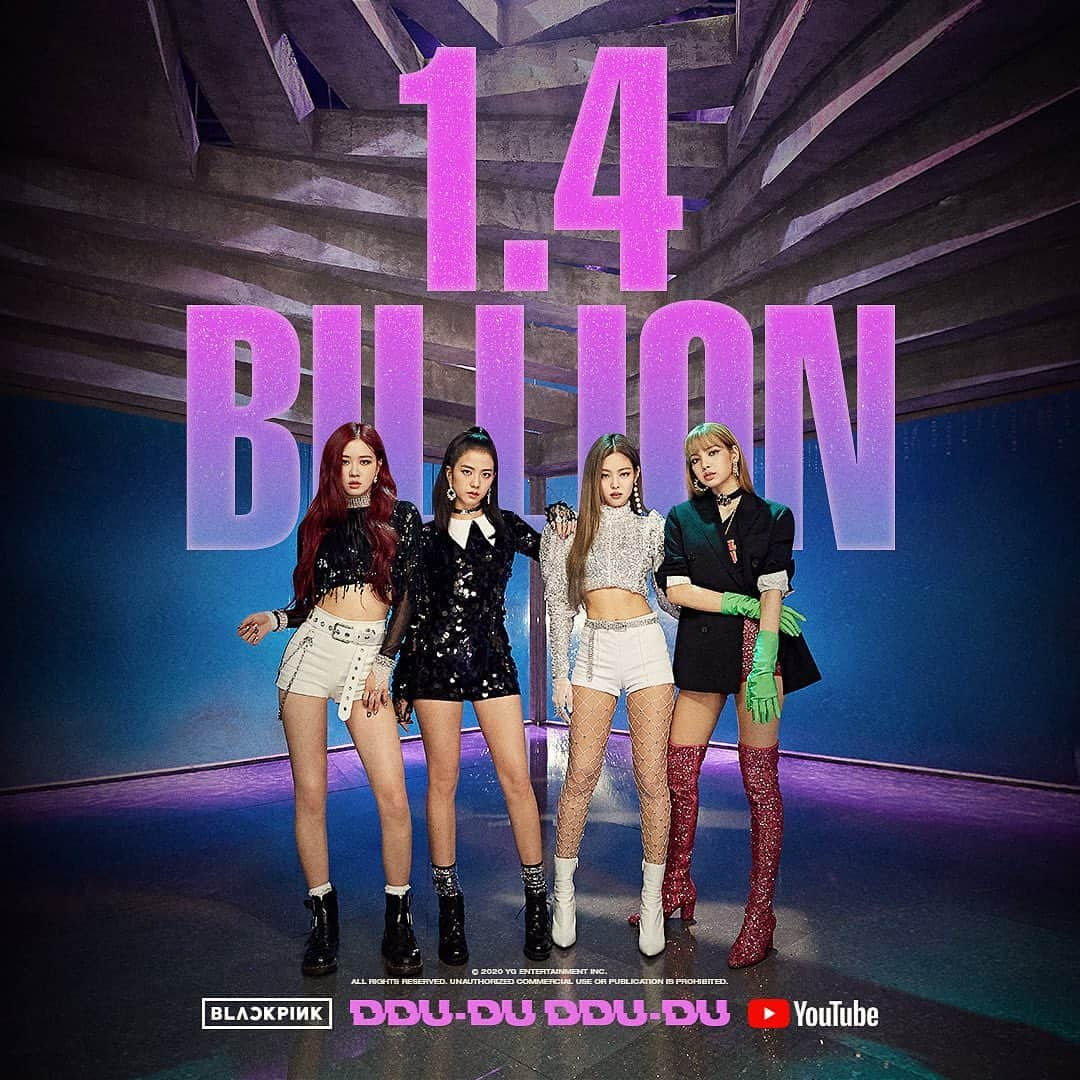 BLACKPINKさんのインスタグラム写真 - (BLACKPINKInstagram)「#BLACKPINK #블랙핑크 #DDU_DU_DDU_DU #뚜두뚜두 #MV #1_4BILLION #YOUTUBE #YG」11月23日 8時00分 - blackpinkofficial