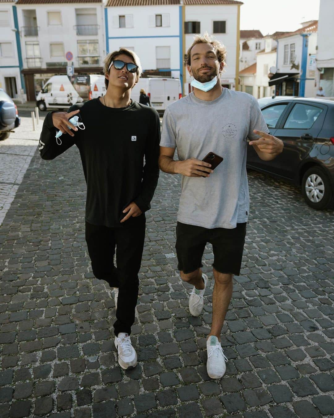 五十嵐カノアのインスタグラム：「🇺🇸🇯🇵 x 🇵🇹」