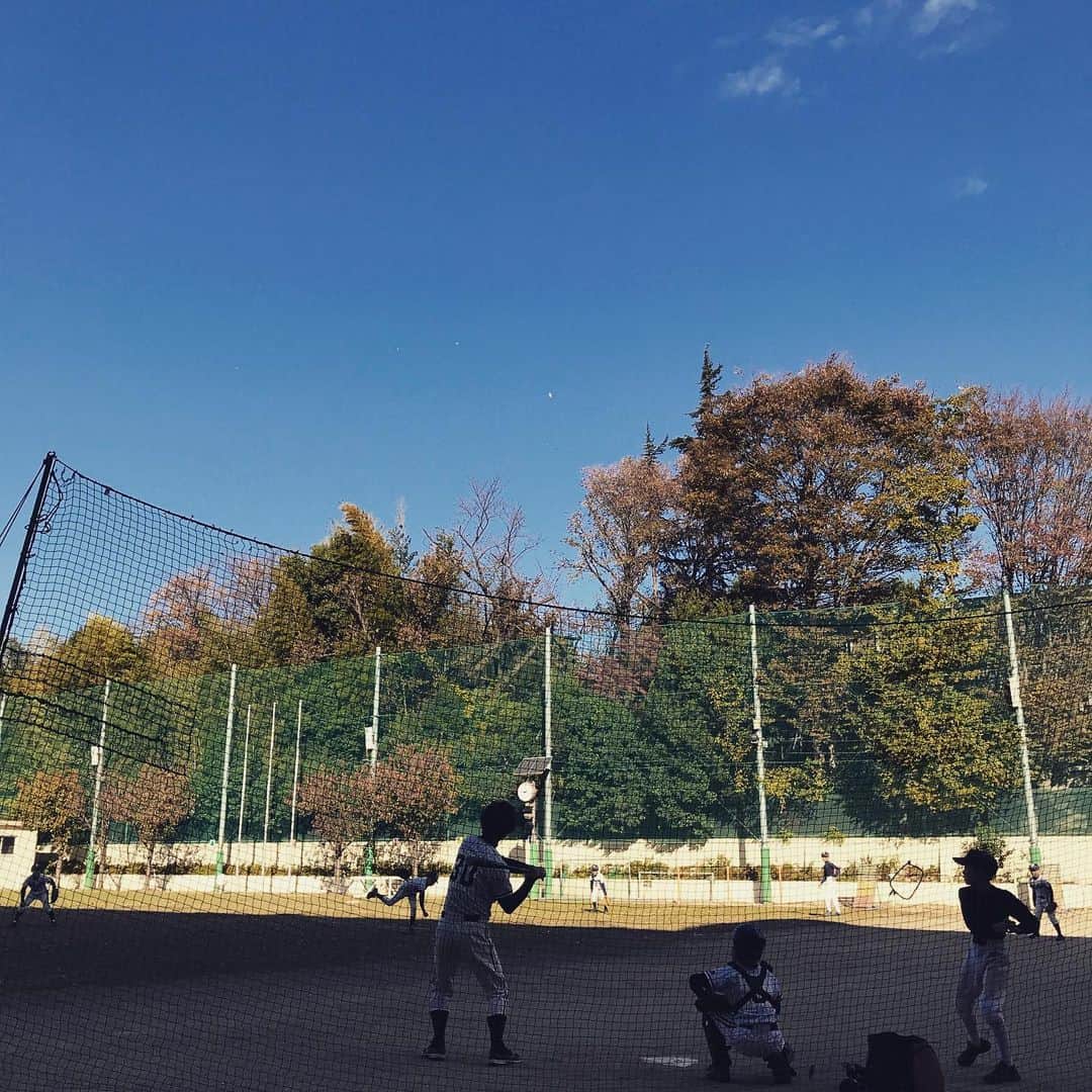 松本素生さんのインスタグラム写真 - (松本素生Instagram)「気持ちいい天気⚾️⚾️⚾️」11月23日 9時12分 - sou_matsumoto