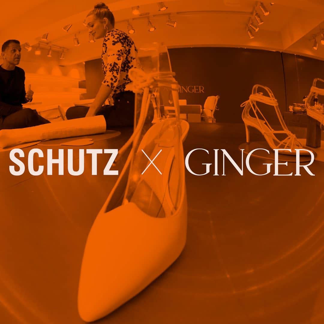 Schutzのインスタグラム：「GET READY FOR THE NEW COLLECTION! Assista agora no nosso IGTV EP03 SCHUTZXGINGER REALITY.DOC   @marinaruybarbosa  @alebirman  @shopginger」