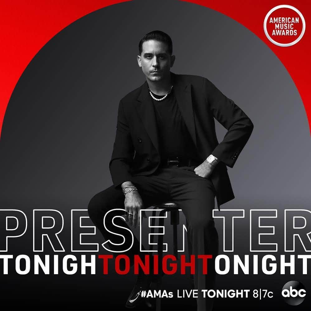 G-Eazyさんのインスタグラム写真 - (G-EazyInstagram)「I’m presenting at the 2020 @amas  Live now on ABC 🎸」11月23日 10時13分 - g_eazy