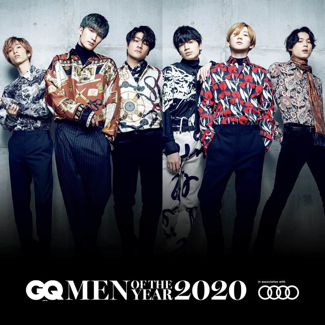 GQ JAPANさんのインスタグラム写真 - (GQ JAPANInstagram)「＜GQ MEN OF THE YEAR 2020＞ ポップ・アイコン・オブ・ザ・イヤー賞 SixTONES（アーティスト）  #GQAwards #AudiJapan #GrandSeiko @audijapan @grandseikojapan @sixtones_official」11月23日 11時01分 - gqjapan