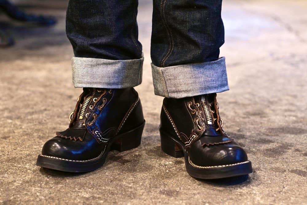 のインスタグラム：「"Jobmaster 1st w/ Lace in Zipper" #westcoastshoecompany #wesco #wescoboots #mywesco #jobmaster1st #laceinzipper #custom #since1918 #100YEARS #oregon #scappoose #madeinUSA #wescojapan #wescoebisu #wescosetagaya #wescokanazawa」