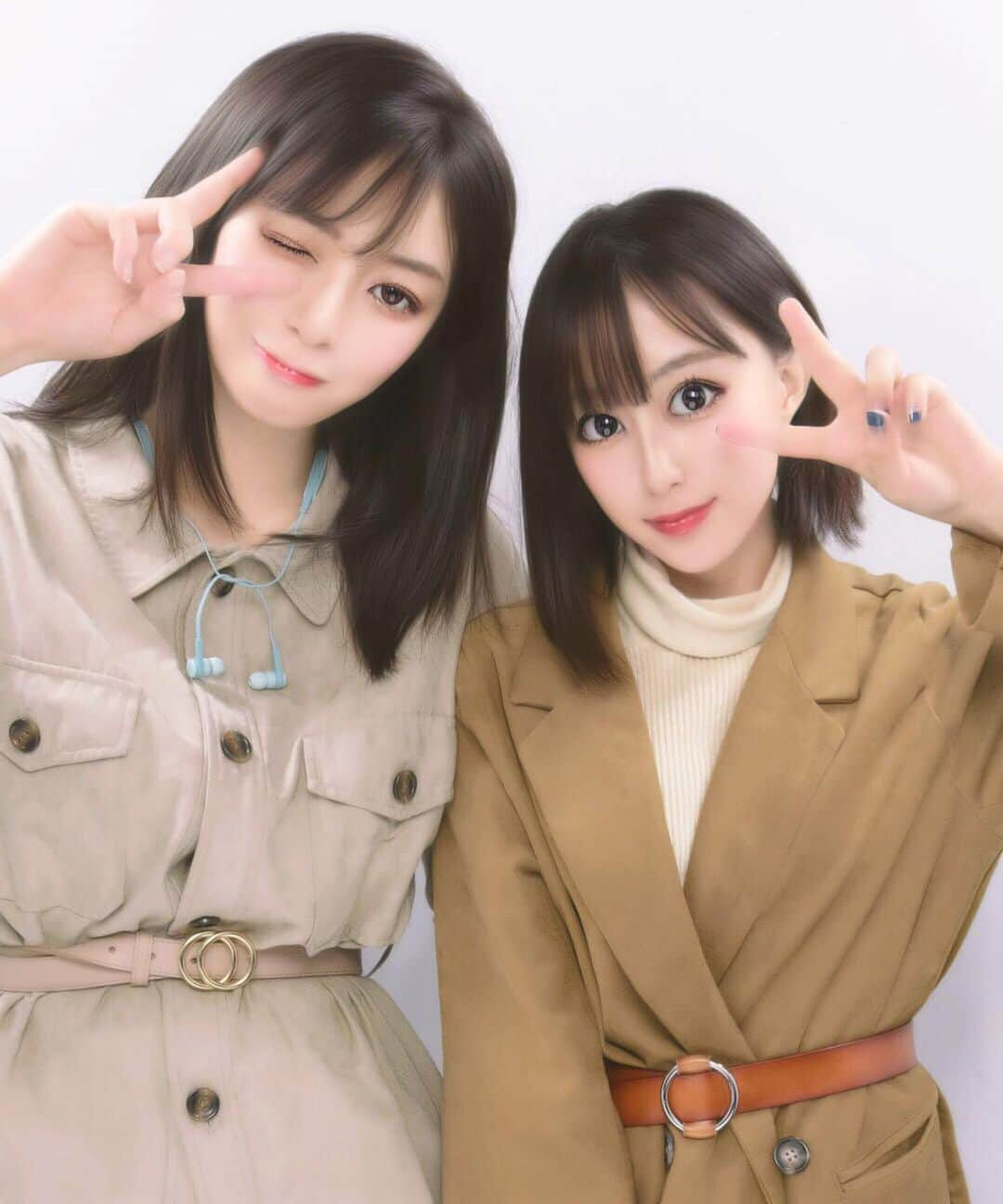 山口るあさんのインスタグラム写真 - (山口るあInstagram)「かのんおねぇ！ もっと昔の写真と比べると成長記録🥺」11月23日 12時32分 - ru_chandabe