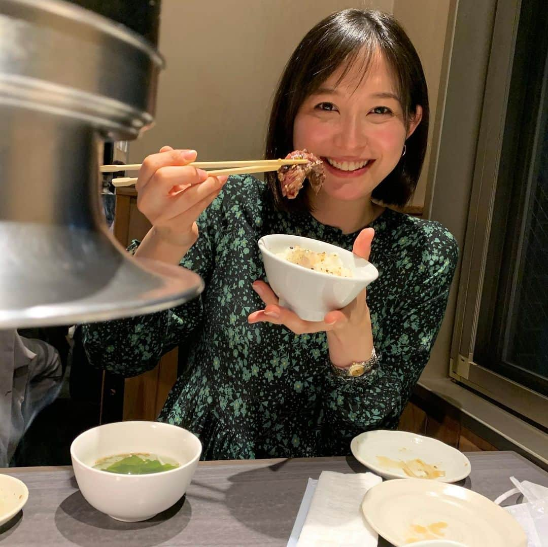 久冨慶子さんのインスタグラム写真 - (久冨慶子Instagram)「・ 遠征前に夫婦で焼肉🥩 久しぶりの焼肉！！！ それはそれは美味しかったです！ ＊ ＊ #ある日のご飯 #焼肉 #おいしそうに撮るのが苦手 #沢山写真撮ってくれました」11月23日 12時41分 - keiko0hisatomi