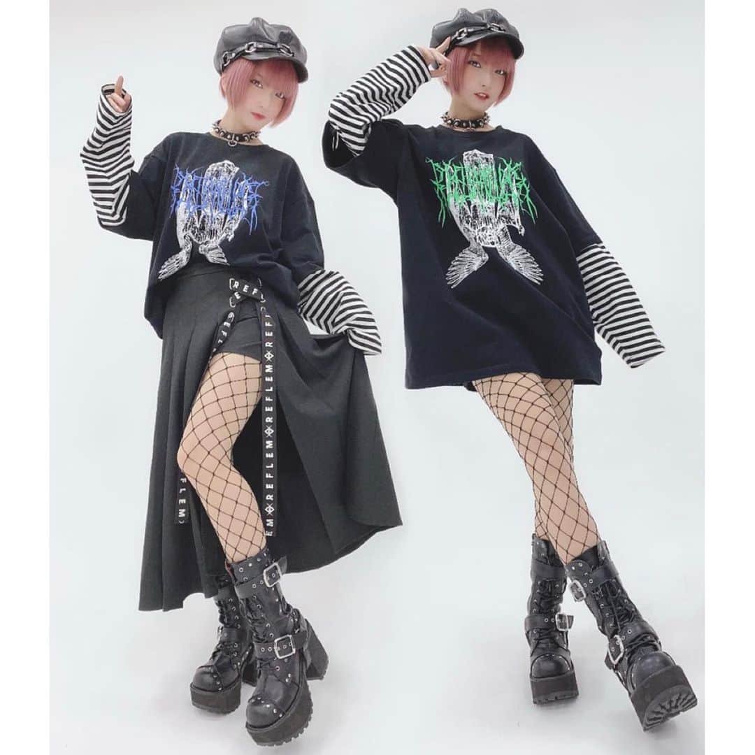 のインスタグラム：「REFLEM(レフレム)さんのお洋服モデル撮影でした! #reflem #レフレム」