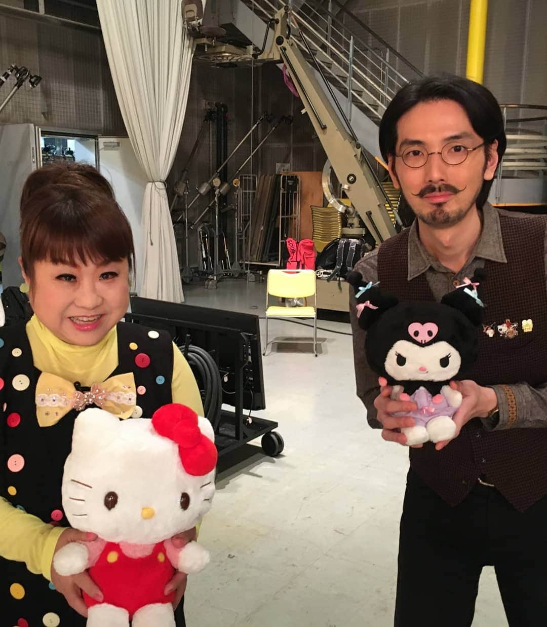 平井“ファラオ”光さんのインスタグラム写真 - (平井“ファラオ”光Instagram)「所JAPANでございました。 初対面の天童さん、とてもお優しき方でした。 またサンリオ特集やってくんないかな。  #サンリオ #sanrio  #サンリオ部  #芸能サンリオ部  #ハローキティ #キティちゃん #hellokitty  #かわいい #可愛い #カワイイ #kawaii #所japan  #天童よしみ  #カズレーザー #関西テレビ #なめたらあかんのくだりは実際は5回はやらされてた天童さん」11月23日 23時42分 - hirapoyopharaoh