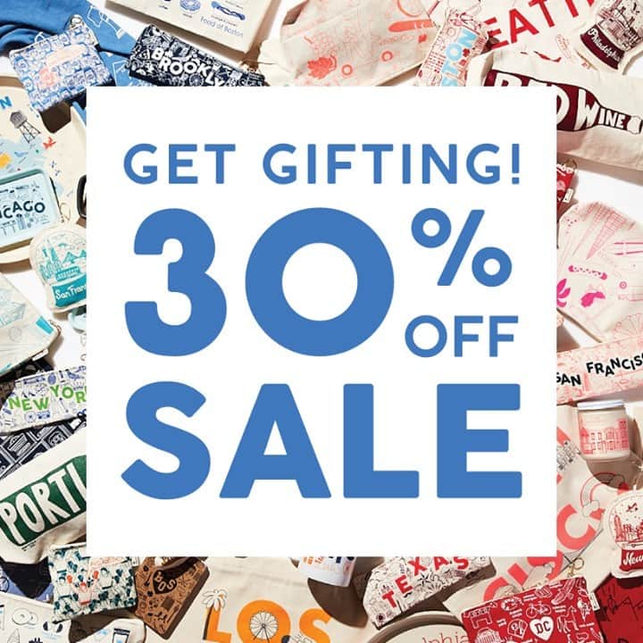 マップトートのインスタグラム：「We are starting our 30% OFF SALE today! We know its going to be a week of crazy sales, but we hope you will choose to SHOP SMALL this season.」