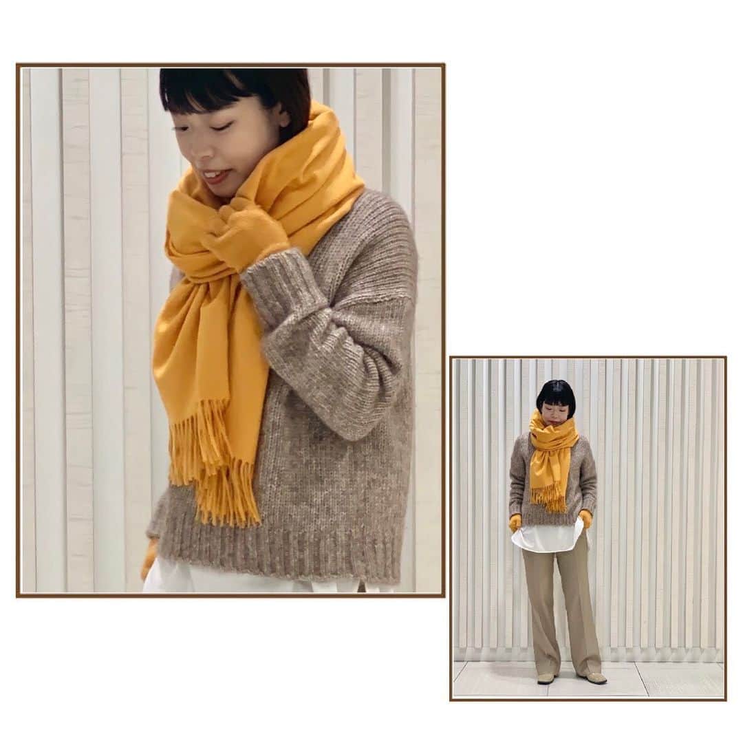 のインスタグラム：「" Winter Goods "  ⬜︎1枚目 stole(JOHNSTONS) no,016-09976 ¥68,200 gloves(JOHNSTONS) no,016-09974 ¥10,450  knit(DRESSTERIOR) no,085-19083 ¥29,700  pants(DRESSTERIOR) no,085-69082 ¥20,900  ⬜︎2枚目 knit(DRESSTERIOR) no,085-19074 ¥23,100  stole(JOSHUA ELLIS) no,016-09952 ¥72,600  pants(DRESSTERIOR) no,085-69082 ¥20,900  #dressterior #dressterior_official  #ドレステリア #joshuaellis  #ドレステリア別注 @world_onlinestore」